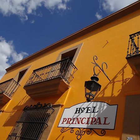 Hotel Principal Oaxaca Bagian luar foto