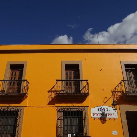 Hotel Principal Oaxaca Bagian luar foto