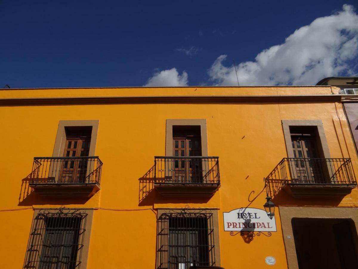 Hotel Principal Oaxaca Bagian luar foto